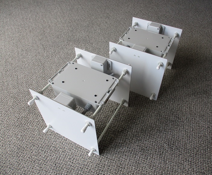 Custom-designed bespoke GPR antenna enclosures and mounting hardware